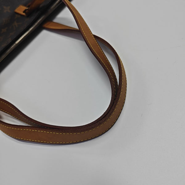 PIANO Monogram Coated Canvas Brown