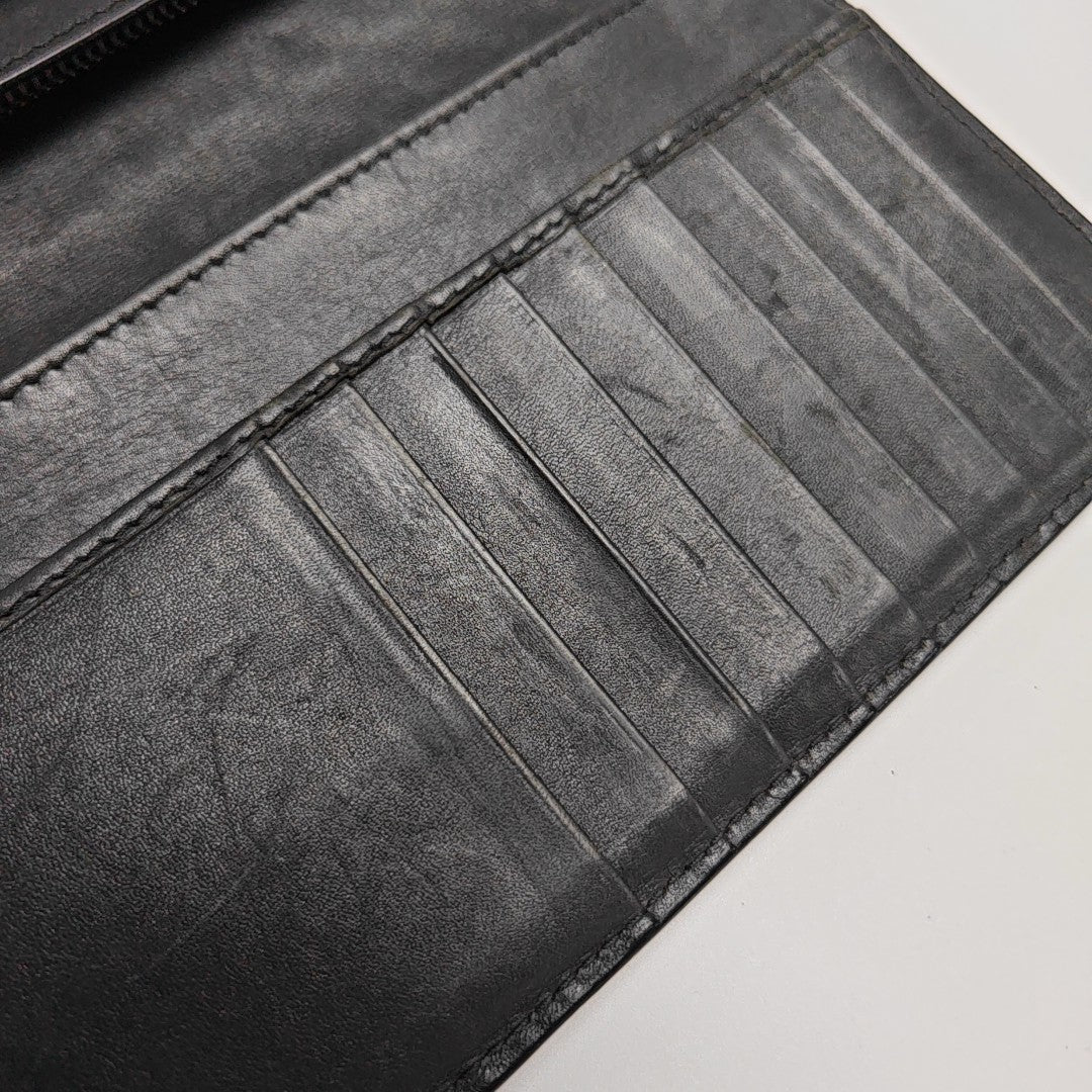 Calfskin Wallet Gray