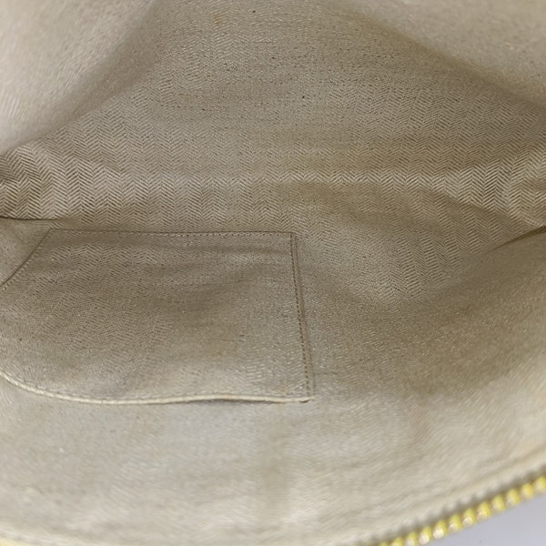 T Pouch Calfskin Yellow