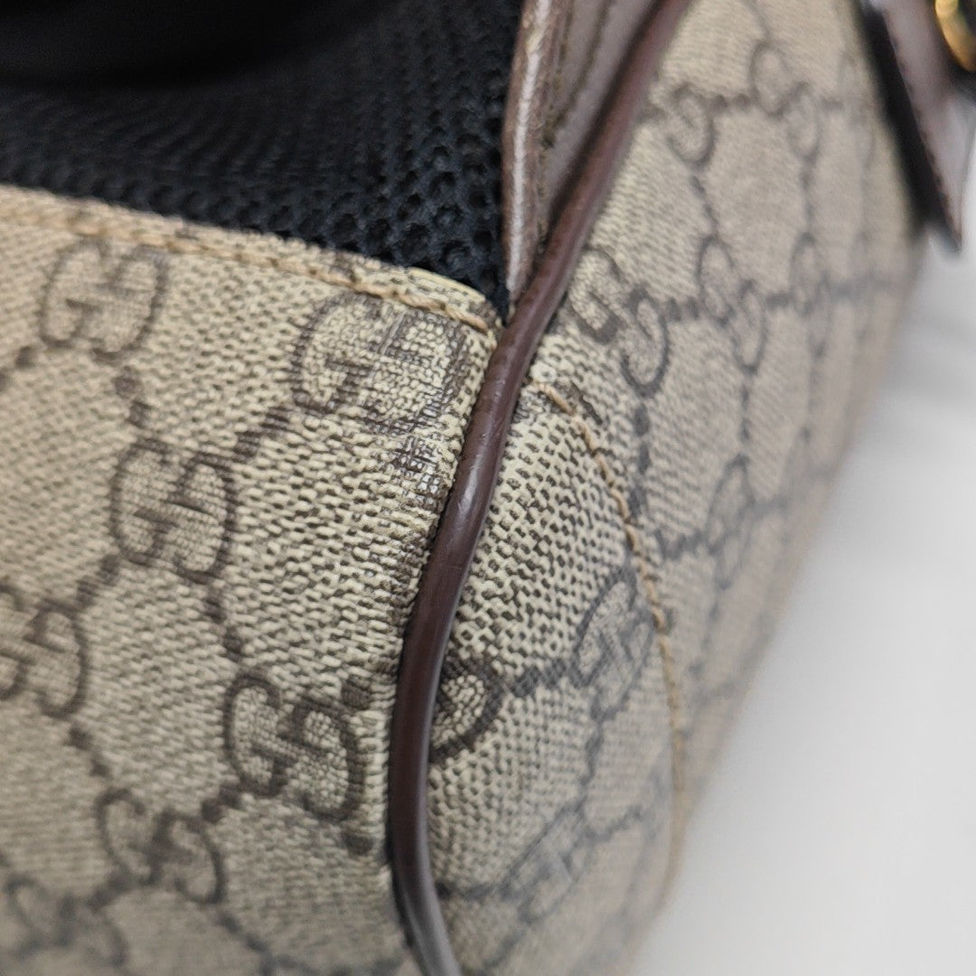 Animalier Monogram Coated Canvas Beige