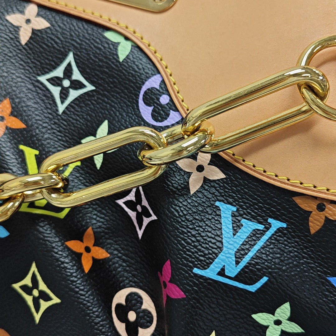 LV × TM JUDY MM Monogram Coated Canvas Black