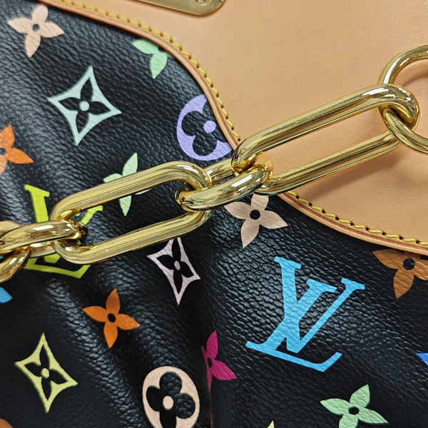 LV × TM JUDY MM Monogram Coated Canvas Black