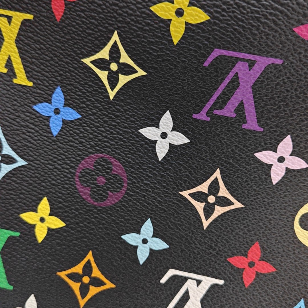 LV × TM SPEEDY 30 Monogram Coated Canvas Black