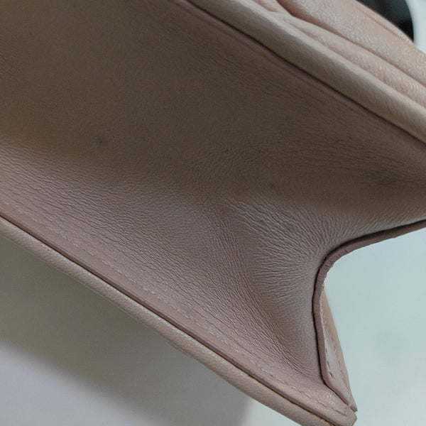 Miu Lady Quilted Lambskin Pink