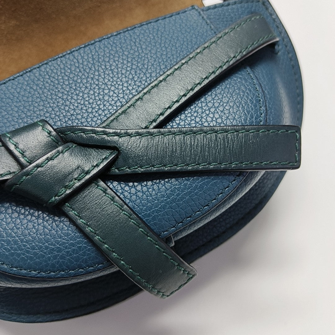 Gate Mini Calfskin Blue