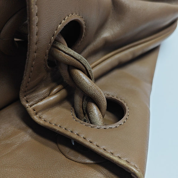Calfskin Tote Bag Brown