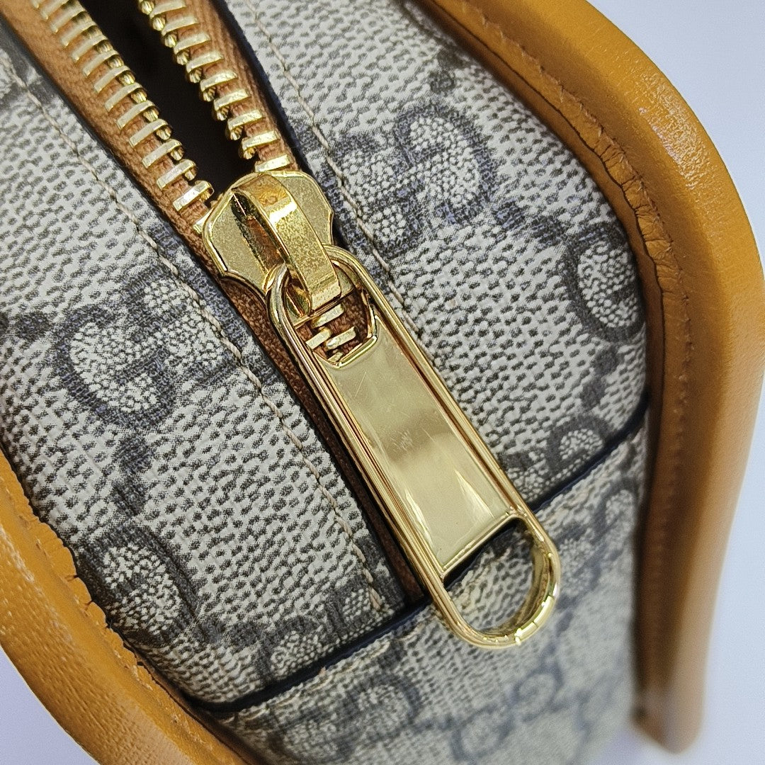 Retro Monogram Coated Canvas Black