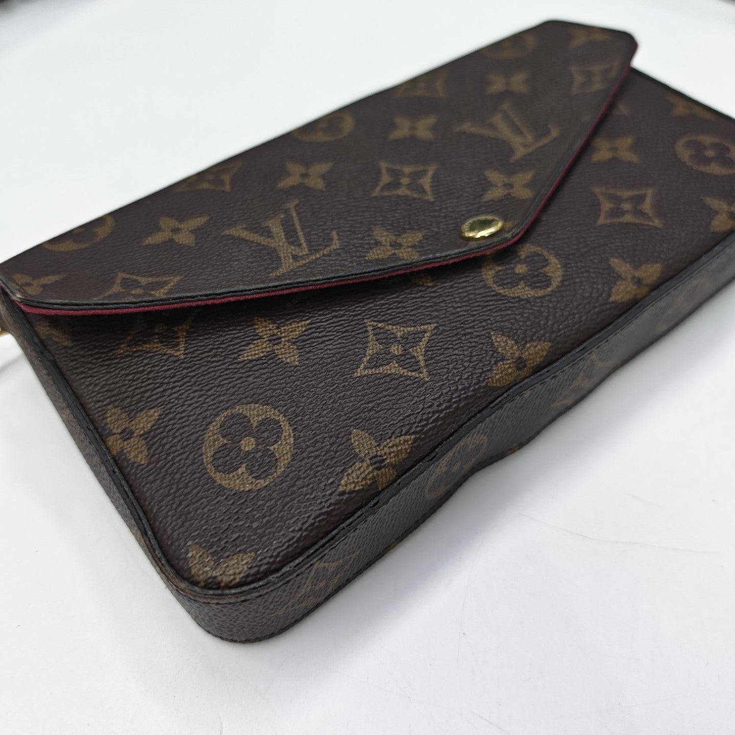 FÉLICIE Monogram Coated Canvas Brown
