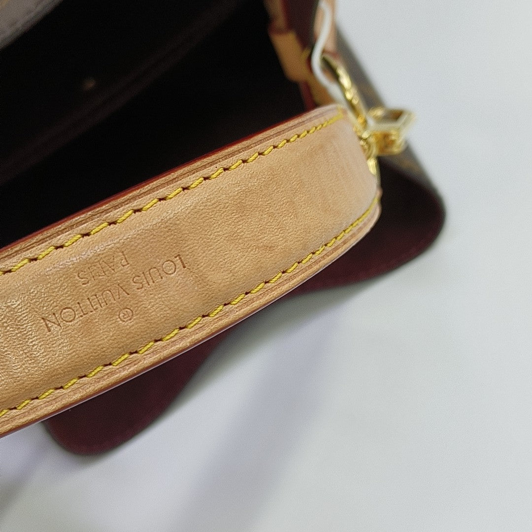 NÉONOÉ BB Monogram Coated Canvas Brown