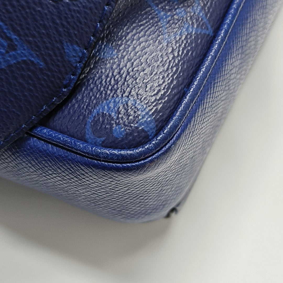 OUTDOOR PM Monogram Coated Canvas Blue