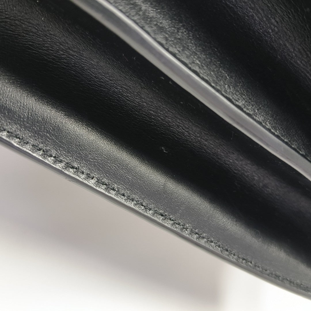Calfskin Shoulder Bag Black