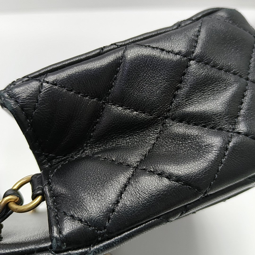 CLASSIC FLAP Mini Quilted Lambskin Black