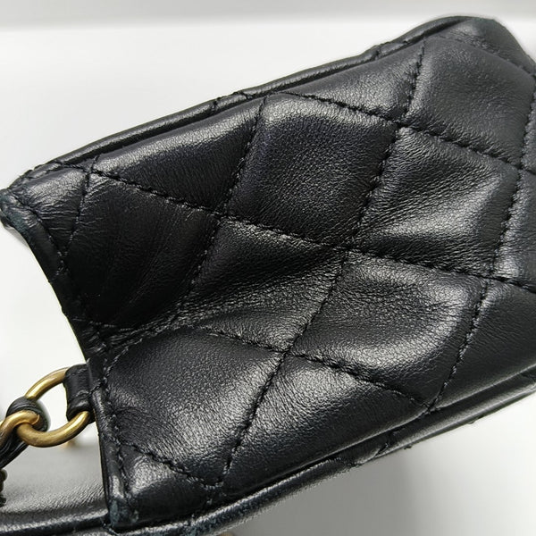 CLASSIC FLAP Mini Quilted Lambskin Black