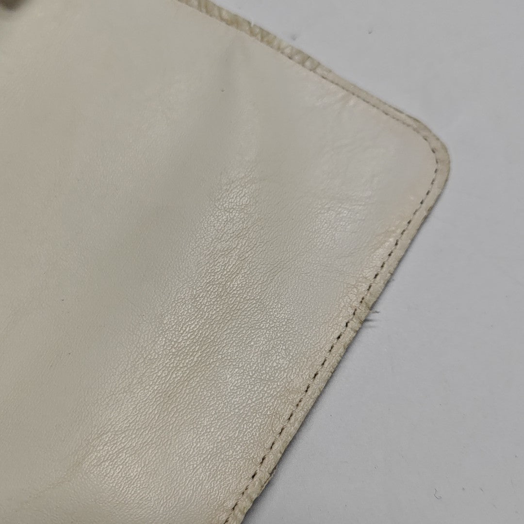 Coated Canvas Clutch Multicolor
