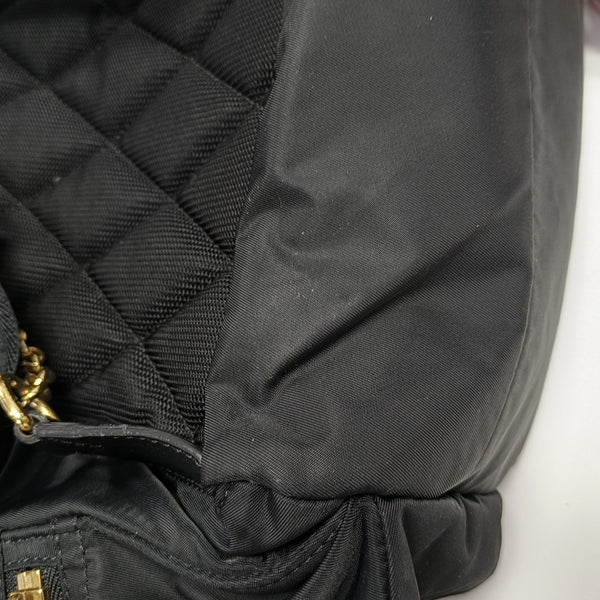 The Rucksack Medium Nylon Black
