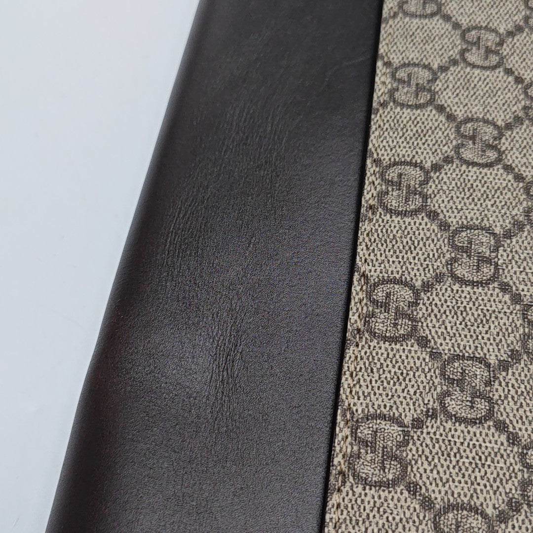 GG Supreme Monogram Coated Canvas Beige