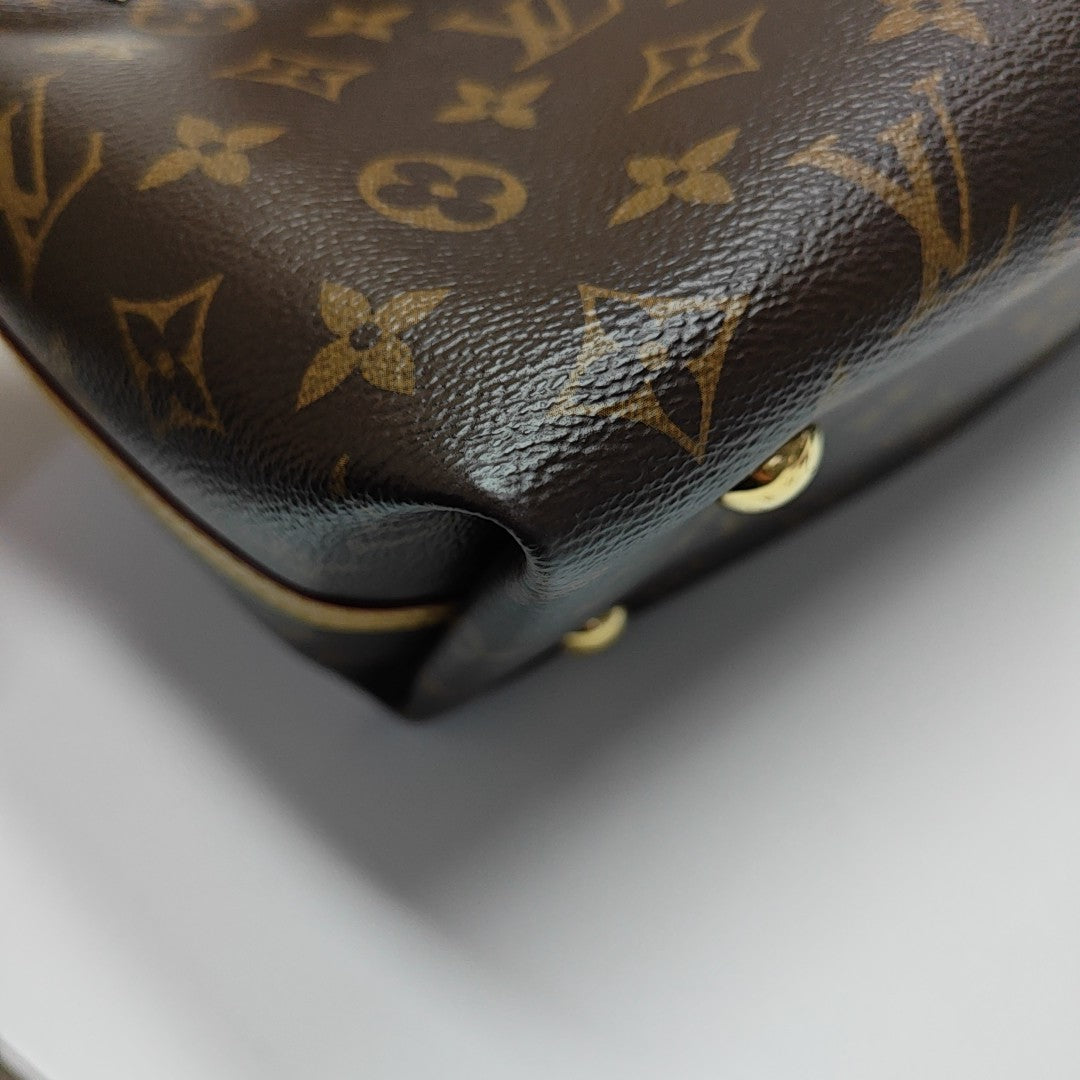 CARRYALL PM Monogram Coated Canvas Brown