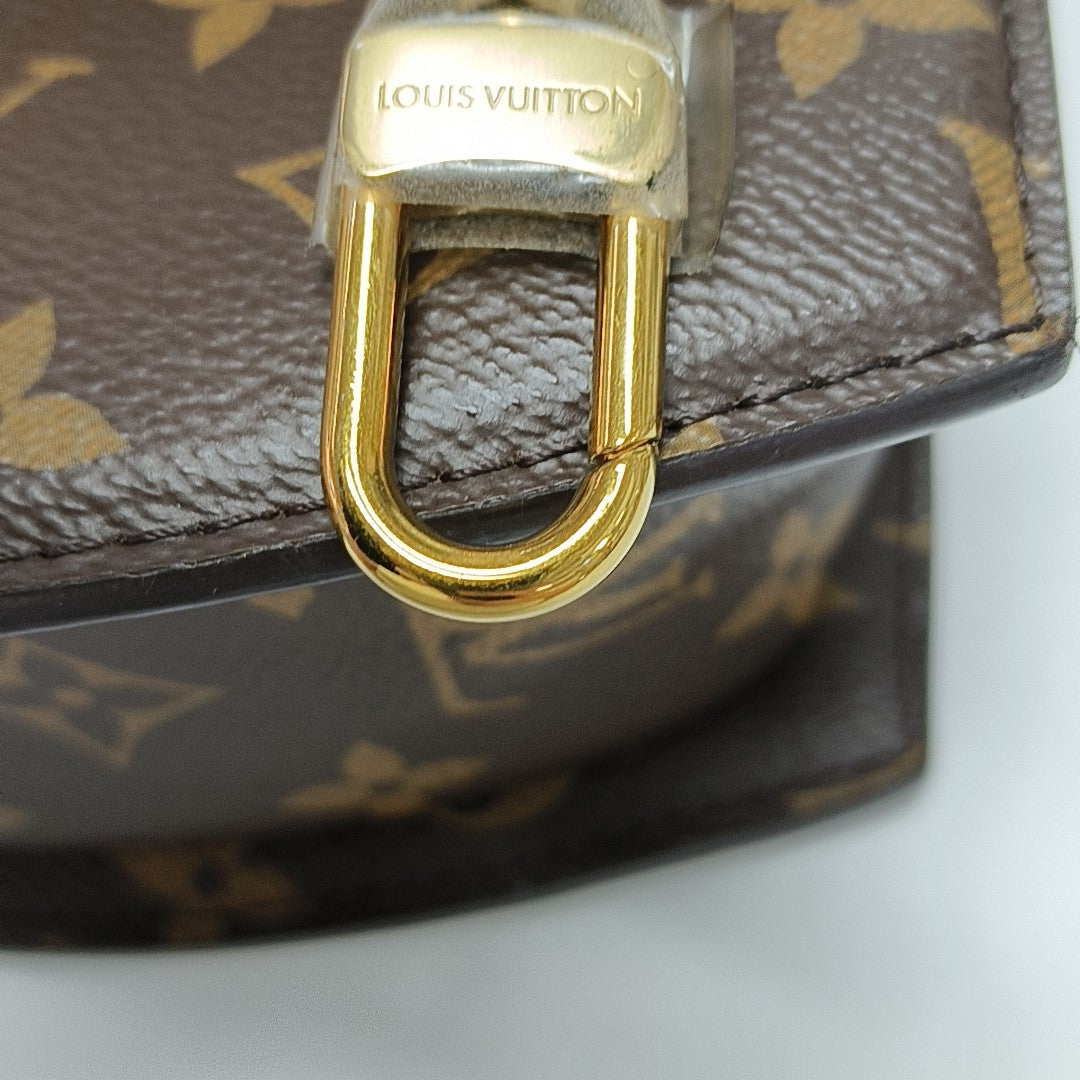 EDEN Monogram Coated Canvas Brown