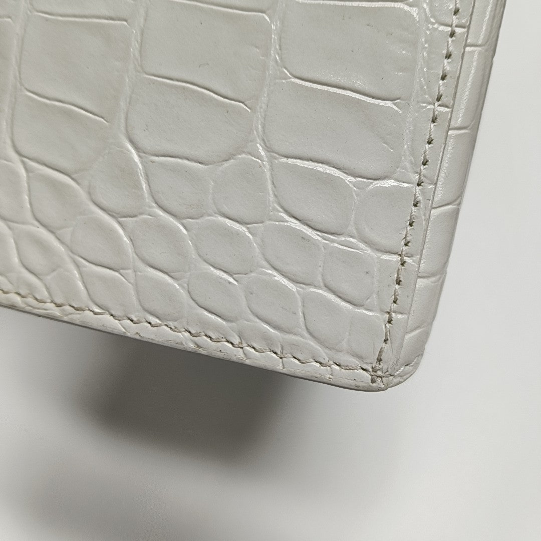 Hourglass S Calfskin White