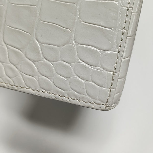 Hourglass S Calfskin White