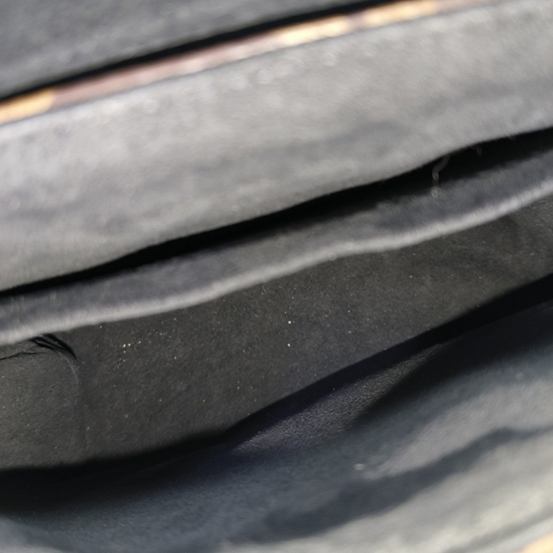 LOCKY BB Monogram Coated Canvas Brown