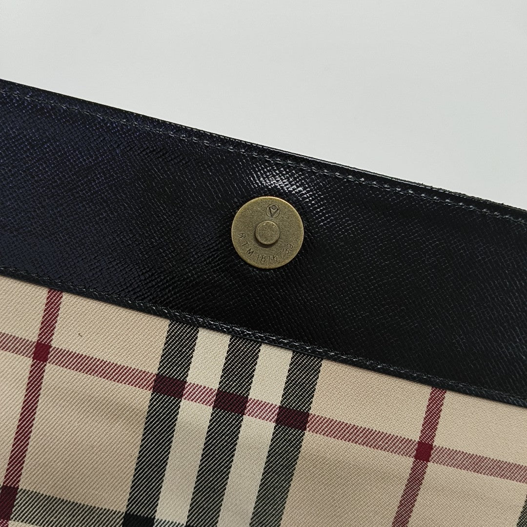 Calfskin Shoulder Bag Black