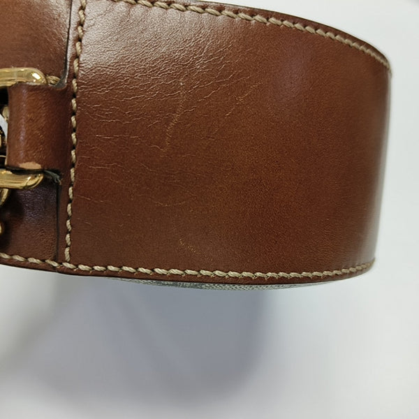 Monogram Coated Canvas Beige