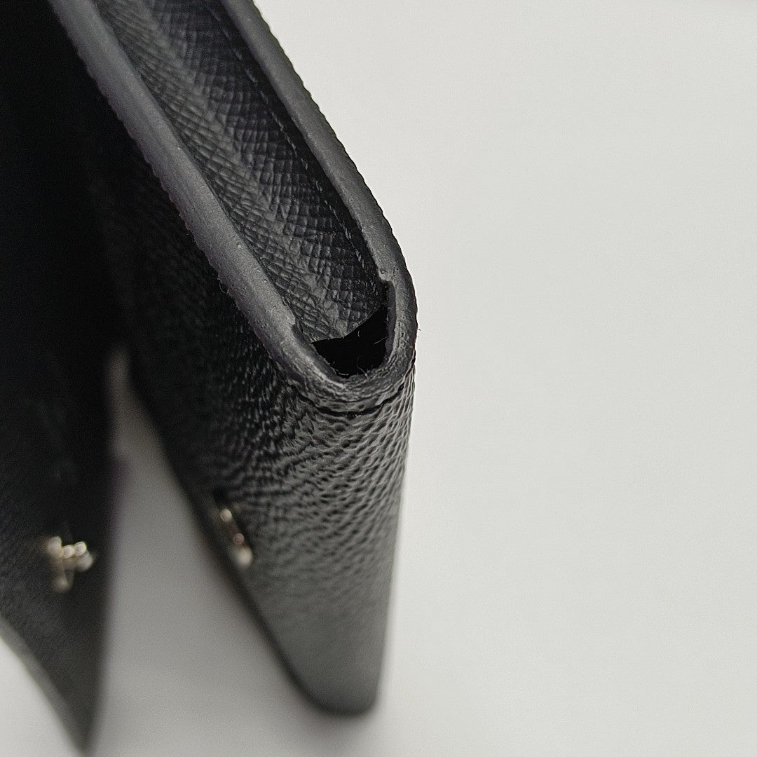 ENVELOPPE Damier Graphite Coated Canvas Gray Card Holder