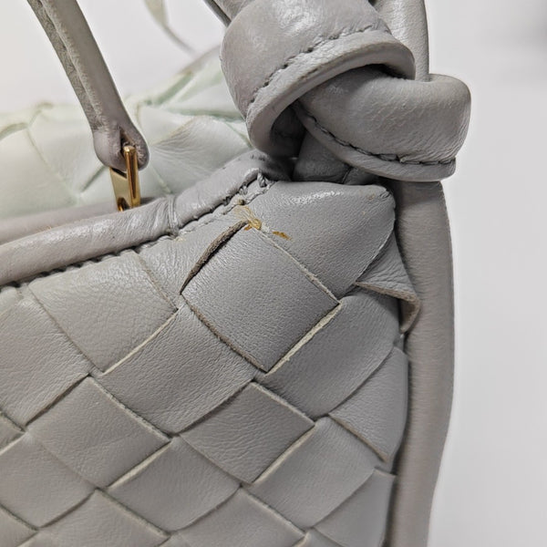 Gemelli Small Lambskin Gray