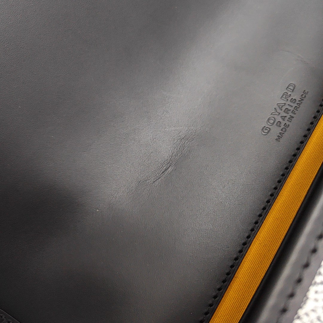 Belvedere Coated Canvas Black