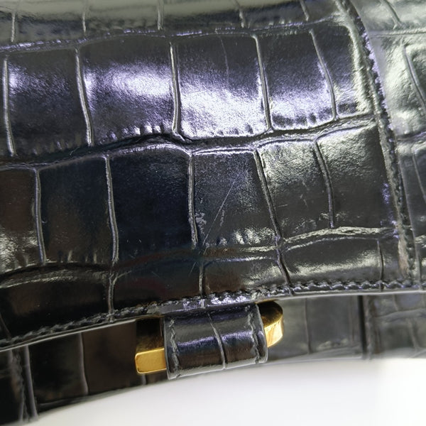 Hourglass XS Calfskin Black