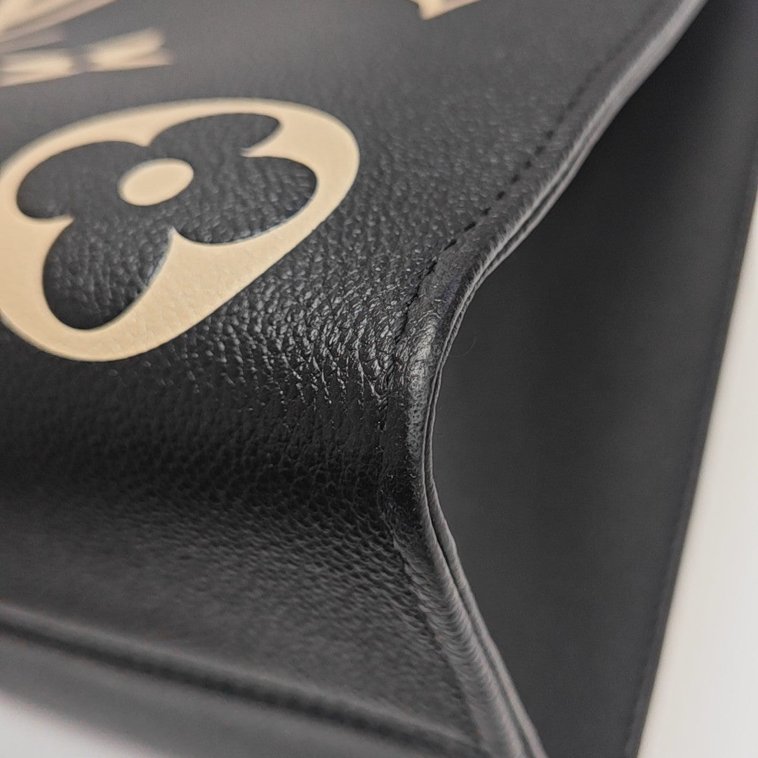 ONTHEGO MM Monogram Calfskin Black