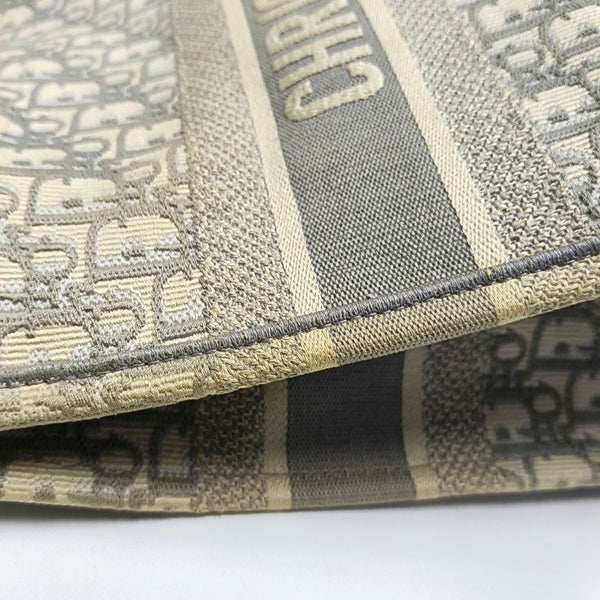 Book Tote Medium Oblique Canvas Gray