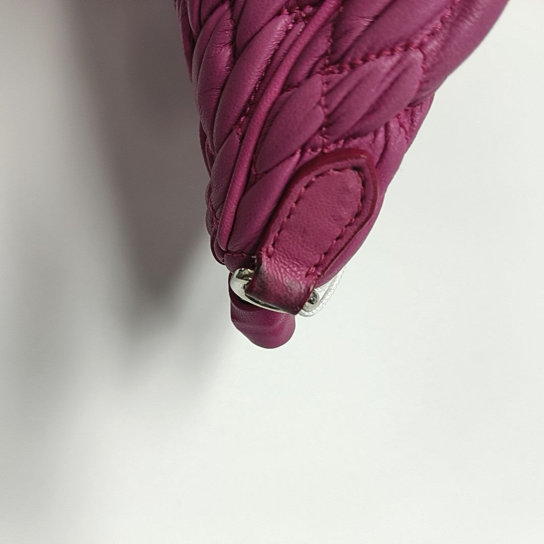 Matelassé Quilted Lambskin Pink
