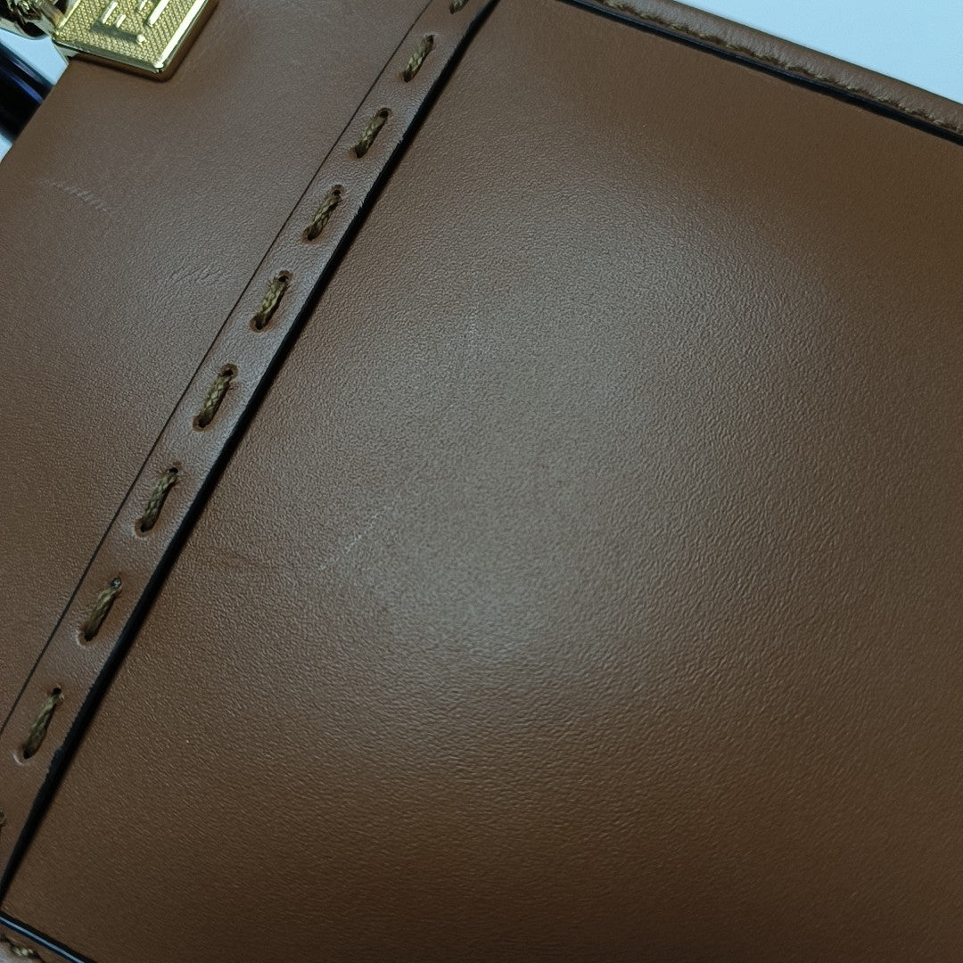 Sunshine Mini Calfskin Brown