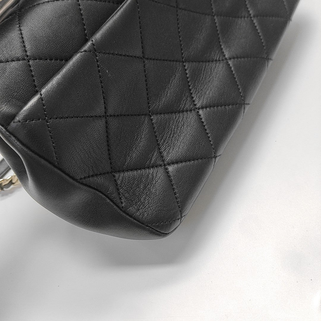 Quilted Lambskin Black
