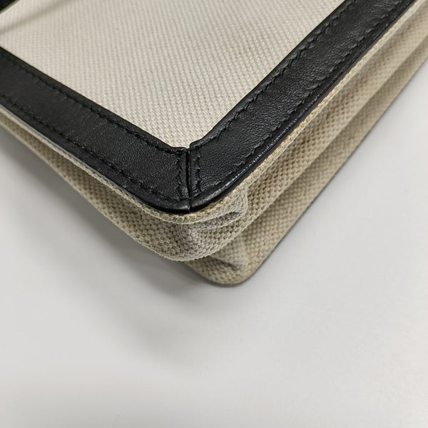Pochette Medium Canvas Beige