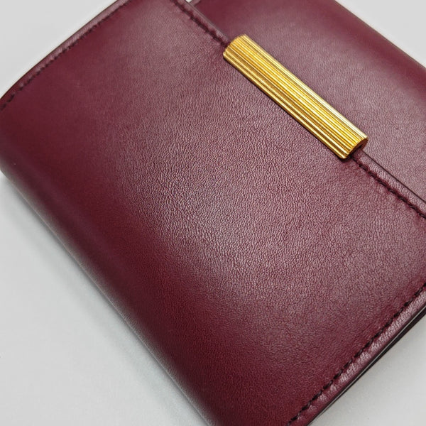 Calfskin Wallet Red