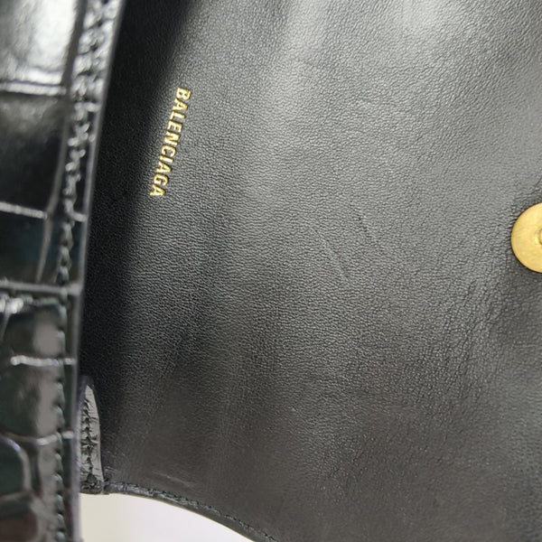 Hourglass XS Calfskin Black