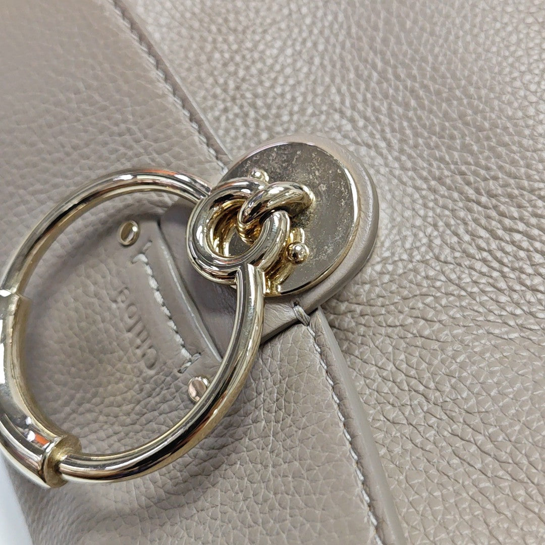 Tess Mini Calfskin Gray