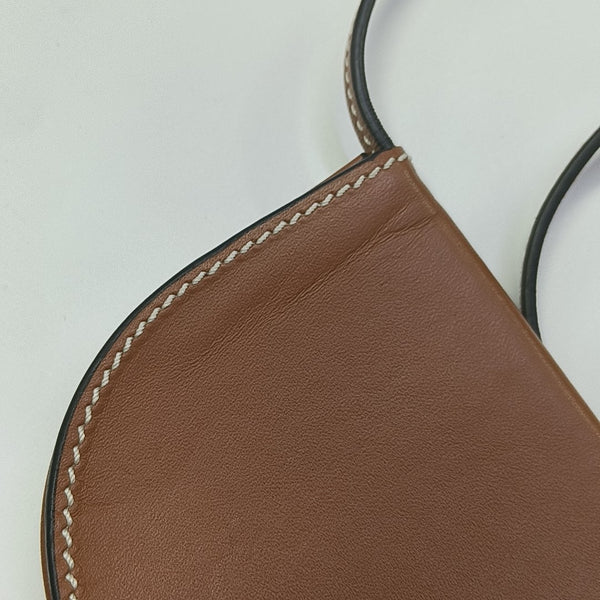 Heel Calfskin Brown