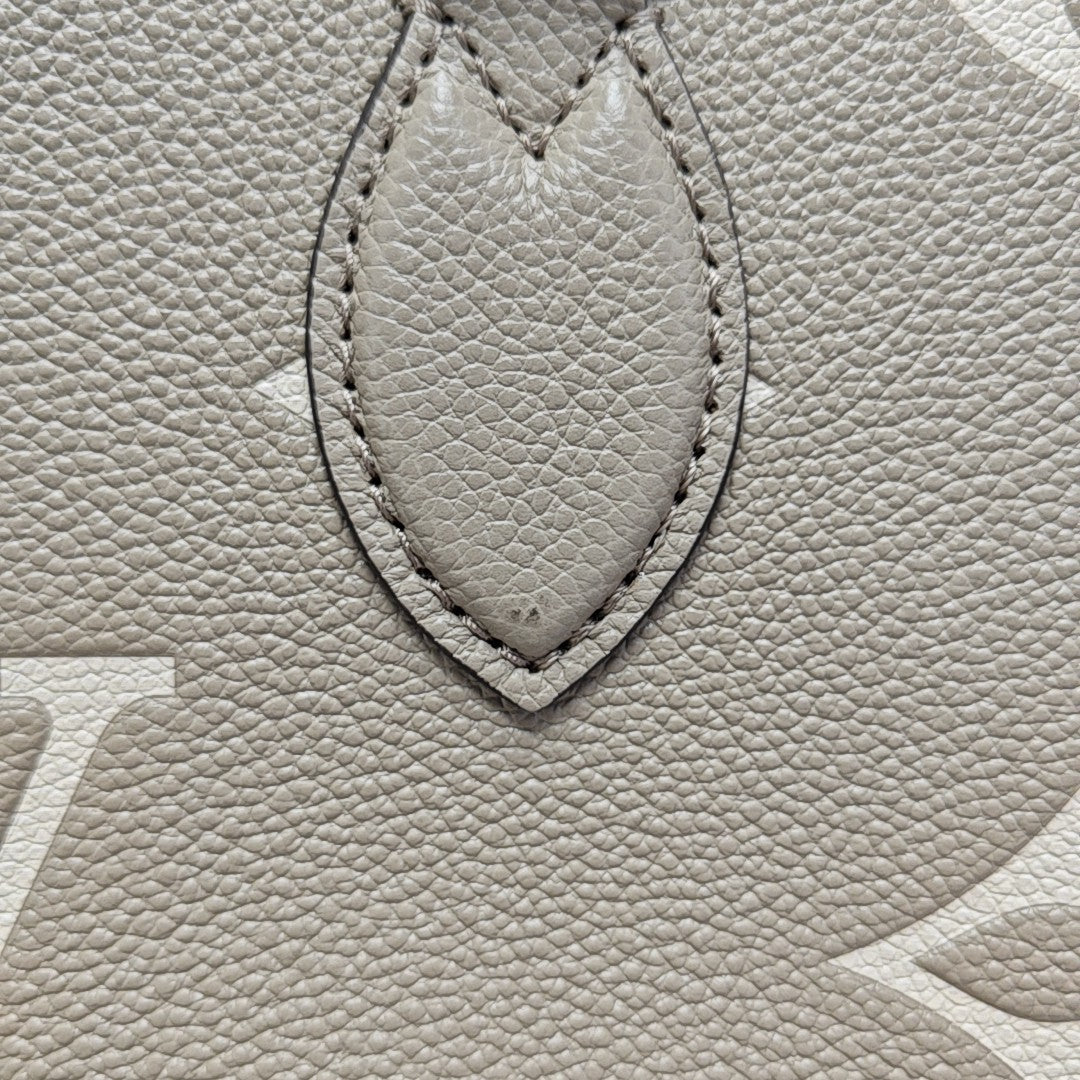 ONTHEGO PM Monogram Calfskin Gray