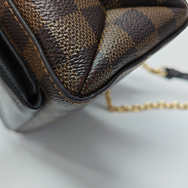 VAVIN PM Damier Ebene Coated Canvas Brown