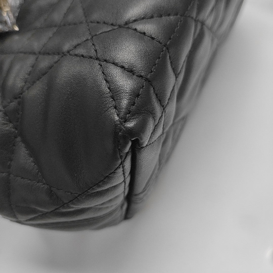 Toujours Small Cannage Calfskin Black