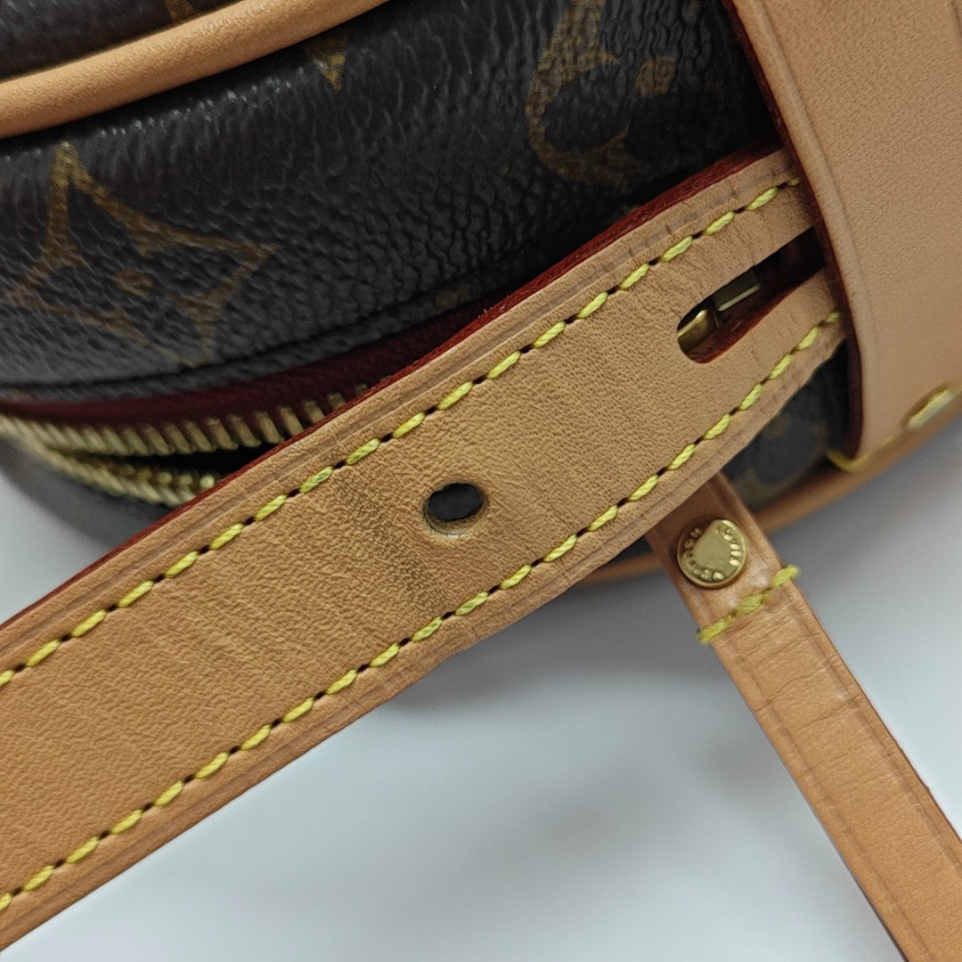 BOITE CHAPEAU PM Monogram Coated Canvas Brown