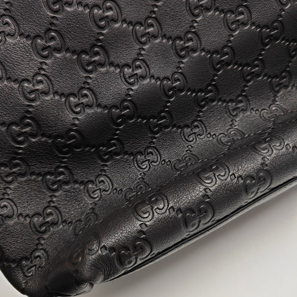 GG Imprime Monogram Calfskin Black