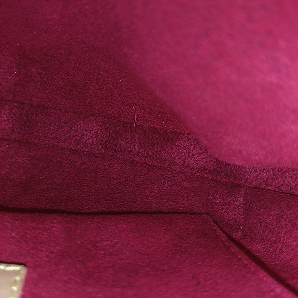 CROISSANT PM Monogram Coated Canvas Brown