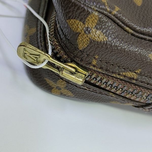 TROUSSE TOILETTE Monogram Coated Canvas Brown