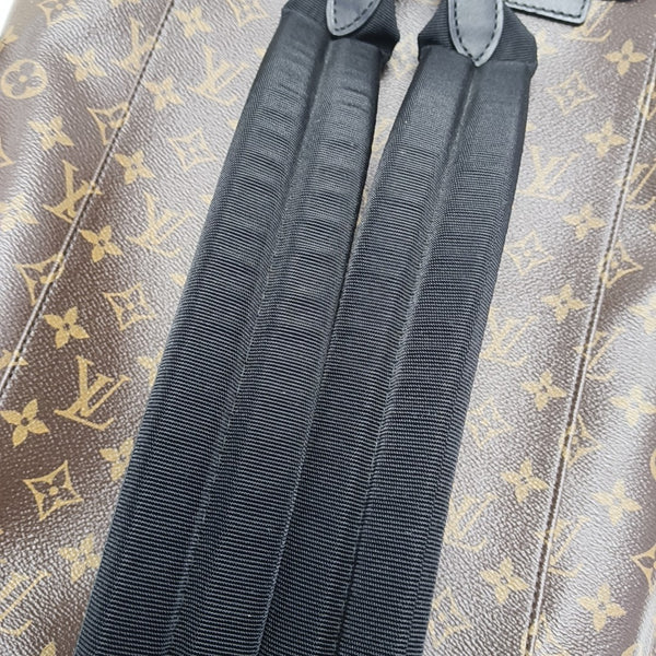 CHRISTOPHER MM Monogram Coated Canvas Brown