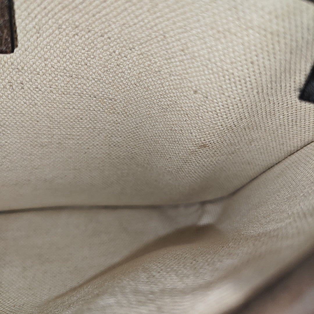 Neo Vintage Monogram Coated Canvas Beige